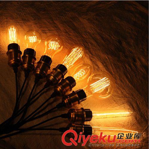 普通照明白熾燈 LED鎢絲燈泡  E27大螺旋口白熾燈球泡 ST64愛(ài)迪生復(fù)古燈泡批發(fā)原始圖片2