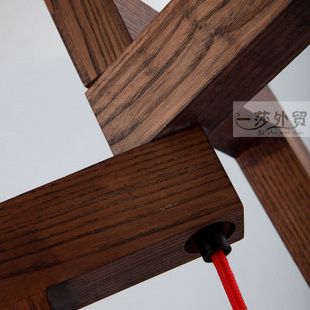 臺(tái)燈/落地?zé)?歐潮燈飾現(xiàn)貨美式鄉(xiāng)村麻布簡(jiǎn)約客廳臥室紅木旋轉(zhuǎn)實(shí)木布藝落地臺(tái)燈原始圖片3