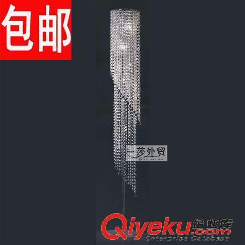 臺燈/落地燈 歐潮K9進口水晶落地燈|現代簡約奢華燈具|客廳臥室辦公室床頭地燈
