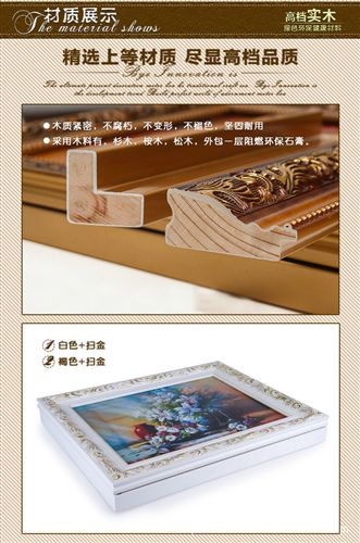 裝飾畫、無(wú)框畫 歐式電表箱裝飾畫可推拉 配電箱遮擋畫 客廳壁畫