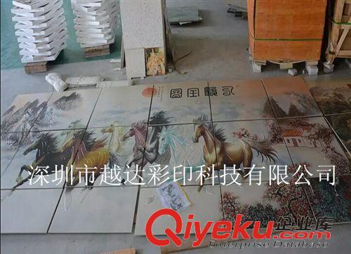 玻璃喷绘机 重庆市陶瓷玉石印花机 瓷砖壁画彩印机 柯尼卡UV平板喷绘机厂家