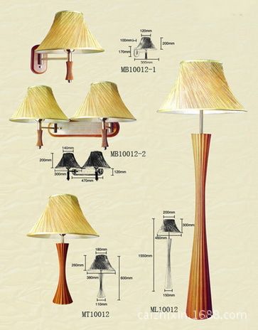 臺燈Table lamp 廠家直供 酒店客房臺燈 gd木頭樹脂臺燈 歐式工程臺燈 lighting原始圖片2