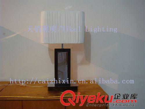 臺燈Table lamp 廠家直供 高品質透明玻璃臺燈 酒店大堂休息區裝飾臺燈