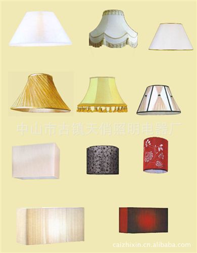燈罩lamp shade 廠家直供 真絲綢燈罩 gd手工布藝織燈罩加工訂做 燈具罩子加工原始圖片3