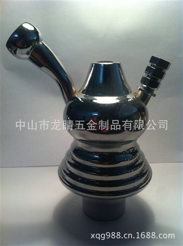 阿拉伯水煙旋壓配件 阿拉伯水煙帶彎頭底座、HOOKAH、赫卡五金制品有限公司