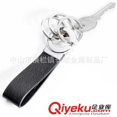 皮配金屬禮品鑰匙扣 潮流時(shí)尚大方金屬皮質(zhì)鑰匙扣原始圖片3