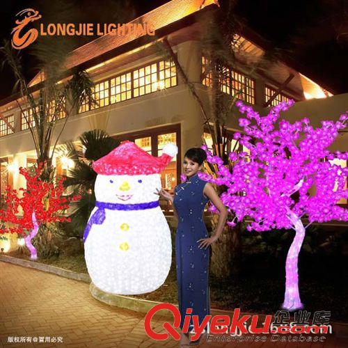 Promotion 高：1.8米，LED 肥婆雪人, LED造型燈，LED圖案燈，圣誕造型燈