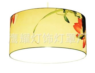 印刷卡通燈罩 布藝燈罩 印花燈罩 臺燈落地燈吊燈壁燈布藝 PVC膠片卡通燈罩原始圖片2