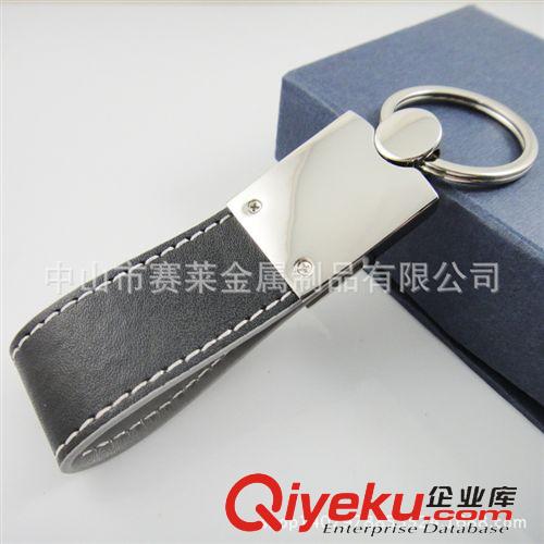 gd鑰匙扣 廠家供應gd金屬配zp新款 真牛皮車線男士腰間掛件汽車鑰匙扣原始圖片3