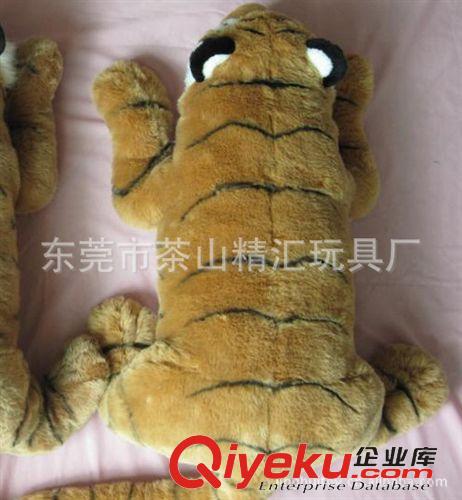 十二生肖仿真動(dòng)物公仔 長(zhǎng)毛絨玩具，長(zhǎng)毛絨趴趴虎，填充玩具原始圖片3