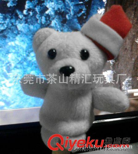 工藝品，禮品，布藝禮品公仔 玫瑰圣誕小熊，情人節(jié)禮品，圣誕節(jié)禮品，節(jié)慶玫瑰花配飾玩具原始圖片2