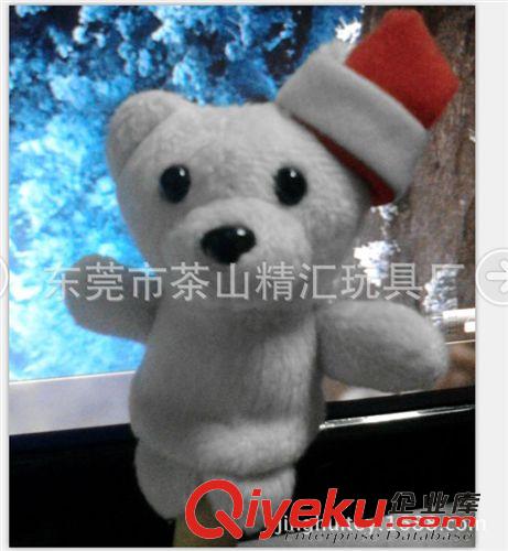 工藝品，禮品，布藝禮品公仔 玫瑰圣誕小熊，情人節(jié)禮品，圣誕節(jié)禮品，節(jié)慶玫瑰花配飾玩具原始圖片3