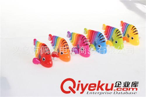 上鏈發(fā)條玩具 愛(ài)奇天使 七彩魚(yú)發(fā)條玩具禮品地?cái)傌浥l(fā) 超可愛(ài)玩具 上鏈走路