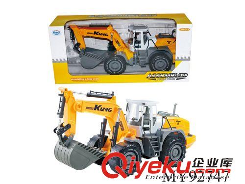 力控玩具系列 新款兒童玩具車系列  玩具合金類  合金滑行拖頭車+巴士
