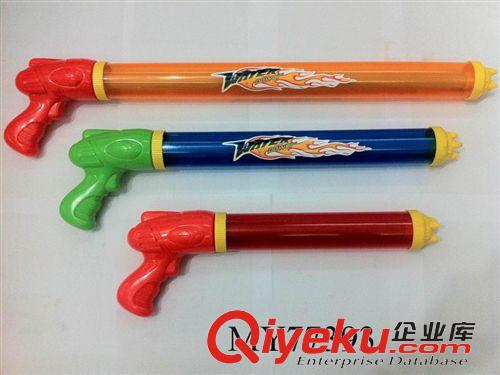 吹泡泡玩具 兒童夏天系列玩具 可吹，可甩多功能水抽（炮）泡泡棒兩合一原始圖片2