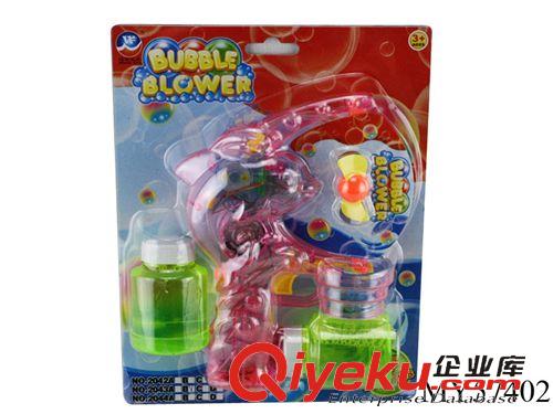 吹泡泡玩具 兒童電動(dòng)玩具 吹泡泡系列  插卡全自動(dòng)（大小魚(yú)）海豚泡泡槍原始圖片2