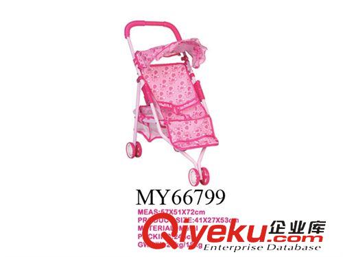 過家家系列 兒童公仔、芭比、娃娃玩具  公仔手推車玩具系列 鐵手推車原始圖片3