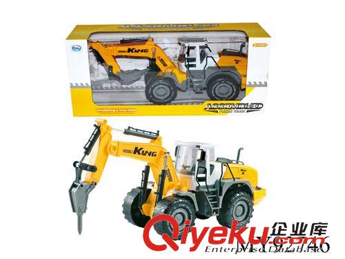 過家家系列 新品慣性工程車　兒童玩具車模型 兒童過家家慣性玩具原始圖片2