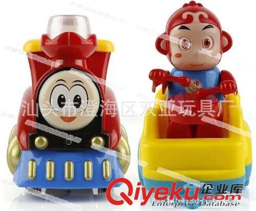 過家家系列 新品爆款啟蒙益智積木小火車 兒童玩具早教塑料拼裝軌道 電動玩具原始圖片3