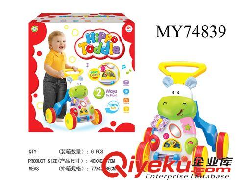 嬰幼兒玩具 供應嬰幼兒玩具系列 嬰兒音樂燈光宇宙、昆蟲健身架/河馬學步車原始圖片2