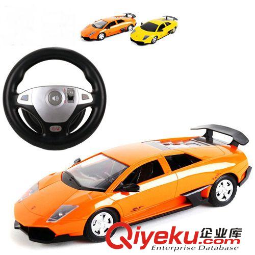 【遙控車玩具】 1:16RD815-1蘭博基尼仿真車 帶燈光方向盤 遙控車模玩具 RD815-1