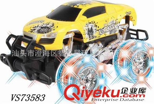 遙控系列 廠家直銷越野遙控明輪車/兒童玩具遙控車/玩具車模