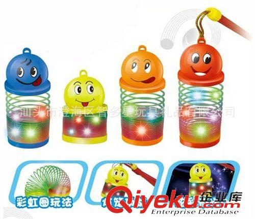 益智系列 廠家直銷發(fā)光彩虹圈燈籠/卡通迷你燈籠/兒童元宵燈原始圖片3