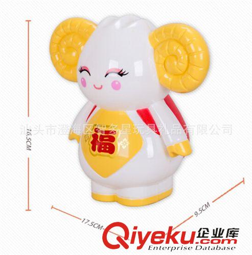 精品系列 供應(yīng)招財羊儲錢罐/羊財財存錢罐/吉祥物 羊年禮品原始圖片2