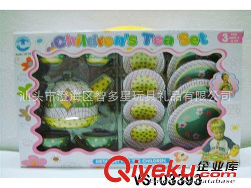 過家家 郁金香印花茶具/馬口鐵茶具/茶具套裝/兒童玩具/過家家玩具禮品原始圖片2