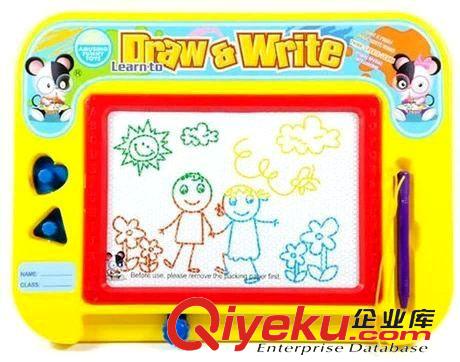 寫字板/彩泥/蠟畫/彩筆 小額300元起混批發早教學習A+B畫寫板晶晶寫字板大號單面畫板909