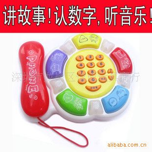 玩具電話/電子琴類 小額300元起混批發玩具手機琴 直板手機機 卡通喜羊羊手機電子琴