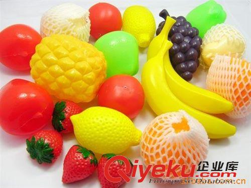 餐具/工具/釣魚過(guò)家家系列 小額300元起混批發(fā)供應(yīng)過(guò)家家玩具兒童玩具啟蒙認(rèn)物水果一袋20個(gè)原始圖片3