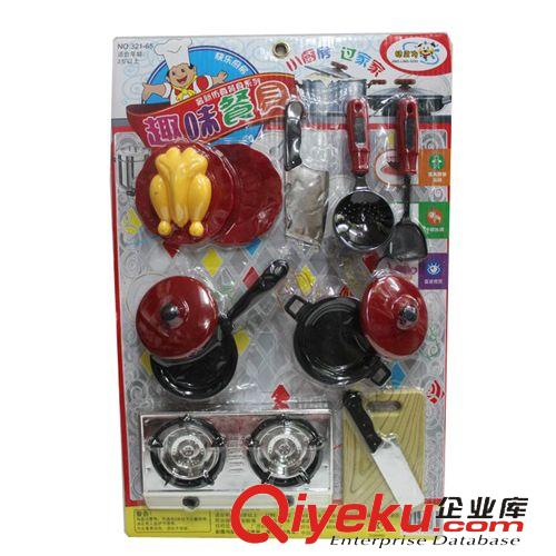 餐具/工具/釣魚過家家系列 小額玩具批發(fā) 吊板女孩過家家廚房玩具  配公主 超熱賣 特大號