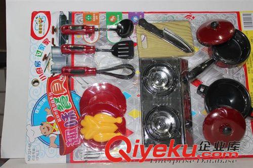 餐具/工具/釣魚過家家系列 小額塑料玩具批發(fā)小朋友過家家仿真餐具 13種優(yōu)質(zhì)仿真 廚具 餐具原始圖片3