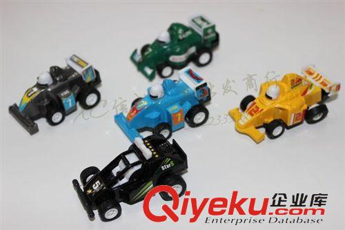 車片/片裝系列玩具 小額玩具批發(fā)機動塑膠 片裝優(yōu)質回力F賽車/多色多款混/1板內有9只原始圖片2