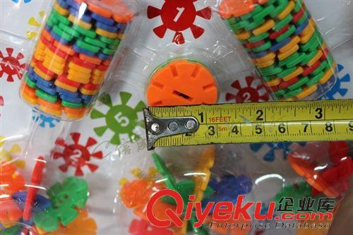 積木玩具 小額玩具混批發(fā)智能創(chuàng)意百變玩具 192PCS立體積木雪花片積木005原始圖片2