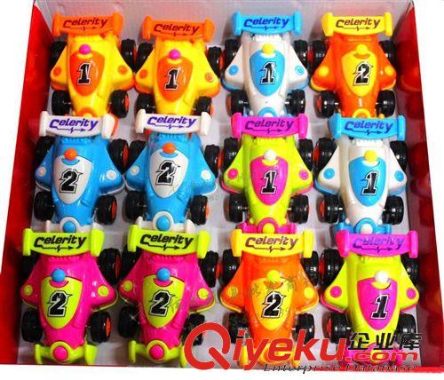 慣性車/滑行玩具 新品熱銷寶寶慣性卡通動物車小車 優(yōu)質環(huán)保材質 6款混裝(1盒6只)
