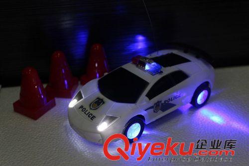 遙控車/遙控系列 玩具批發充電遙控警車1:24{jp}車模帶LED燈 超級遙控跑車12580原始圖片3