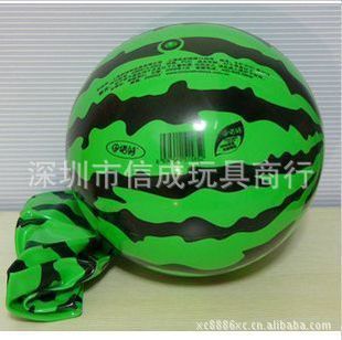 充氣動(dòng)物/球系列 小額300元起混批發(fā)充氣玩具zp伊諾特 8.5寸單印球西瓜球跳跳球原始圖片2