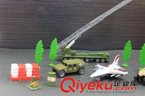 合金玩具 新品熱銷合金車1:87滑行合金車 消防吉普車飛機坦克車彩盒裝