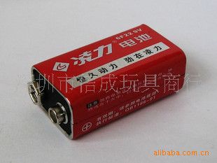 玩具使用電池 小額批發(fā)供應(yīng)電動(dòng)玩具使用電池 凌力9伏電池 一盒10粒