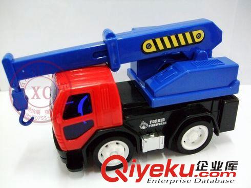 讓利促銷 小額300元起混批發(fā)精靈狗慣性工程車吊車挖鏟車貨車泥罐車067車仔原始圖片2