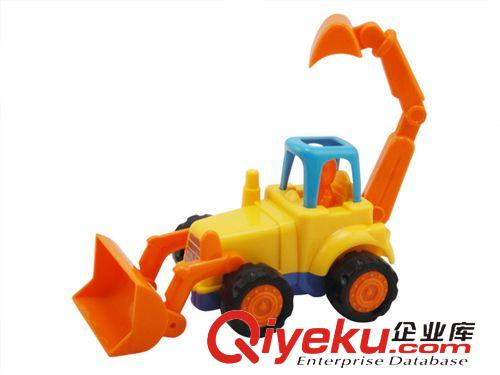 工程車 智樂滑行實色卡通玩具車系列(4只莊)  奶粉贈品{sx} ZL07391