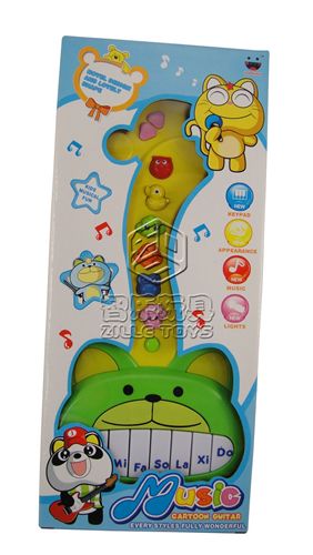 電動(dòng)玩具 智樂(lè)多功能益智吉它 帶音樂(lè)燈光 支持混批原始圖片2