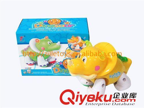 電動玩具 廠家直供嬰幼兒電動玩具 帶音樂燈光（大象老虎恐龍長頸鹿等）原始圖片2