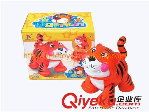 電動玩具 廠家直供嬰幼兒電動玩具 帶音樂燈光（大象老虎恐龍長頸鹿等）原始圖片3