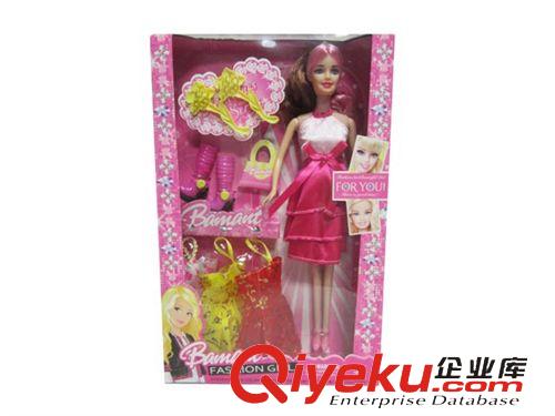 芭比公仔 智樂廠家直供小琪兒娃娃(真眼娃娃+耳環(huán)和帽)(2款混裝)  ZL35956