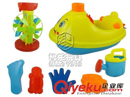 沙攤玩具 智樂廠家直銷新款熱銷沙攤玩具6件套  沙攤船 ZL712018原始圖片3