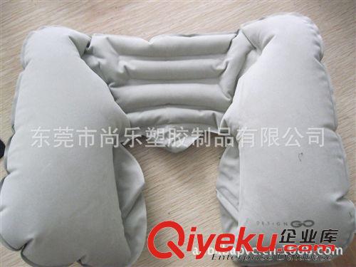 A、家居旅游用品 供應植絨U型充氣枕 舒適護頸旅游枕 旅行必備午睡枕原始圖片3