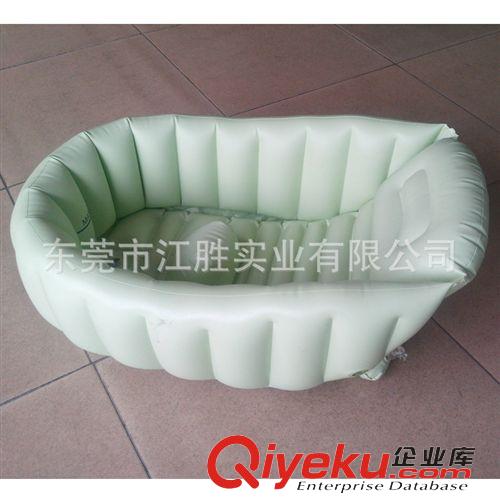 家居用品 專業(yè)工廠定制環(huán)保PVC充氣嬰兒浴盆 充氣洗澡盆 充氣水池